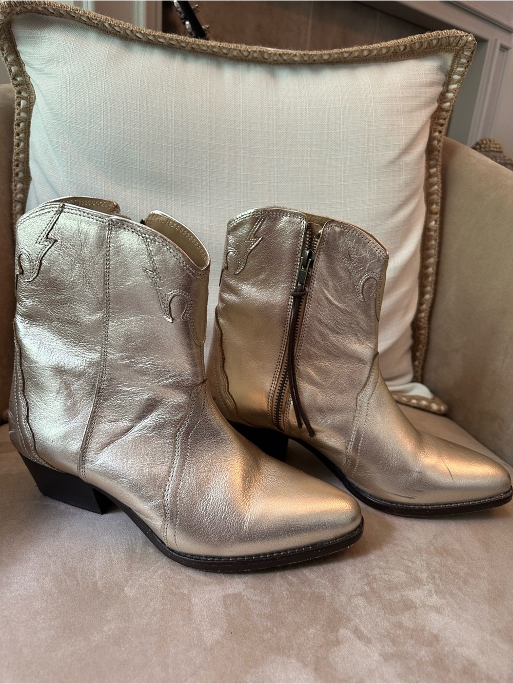 FREE PEOPLE NEW FRONTIER WESTERN BOOT - Picture 13 of 16
